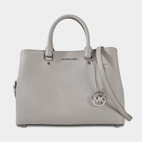 michael kors pearl gray satchel|Michael Kors purses vanilla pink.